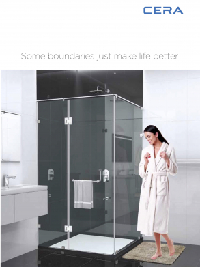 Customised Shower Partition three